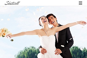 (自适应手机版)响应式婚纱照摄影类网站源码 HTML5个人写真户外摄影工作室网站织梦模板