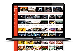 【苹果CMS模板】大气橘色简约风格+仿名优馆+CMS影视制作网站源码+H5响应式移动端