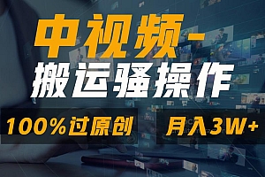 无脑双重去重原创视频,100%中视频+视频号分成计划,一键多平台发布小白...