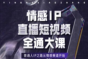 情感IP直播短视频全通大课,普通人IP之路从情感赛道开始
