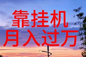 靠挂机,日入1000+,躺着也能吃肉,电脑手机都可挂