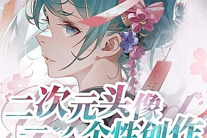 2023年二次元头像个性创作绘画教程(75节视频课)