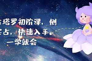 实占塔罗初阶课,侧重实占,快速入手,一学就会