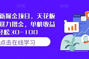 快手最新掘金项目,天花板玩法,暴力撸金,单机收益轻松30-100