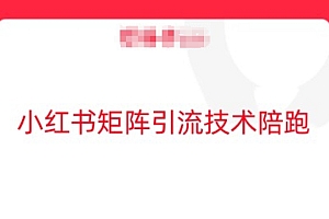 小红书矩阵引流技术,教大家玩转小红书流量