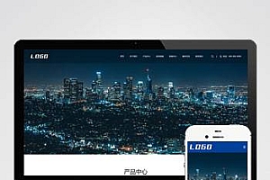 大气宽屏电器设备网站pboot模板(自适应移动端) 机械电气网站