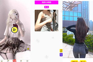五套随机小姐姐短视频引流网站源码+最新API