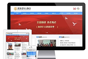 老年康养健身协会网站eyoucms模板(手机自适应)